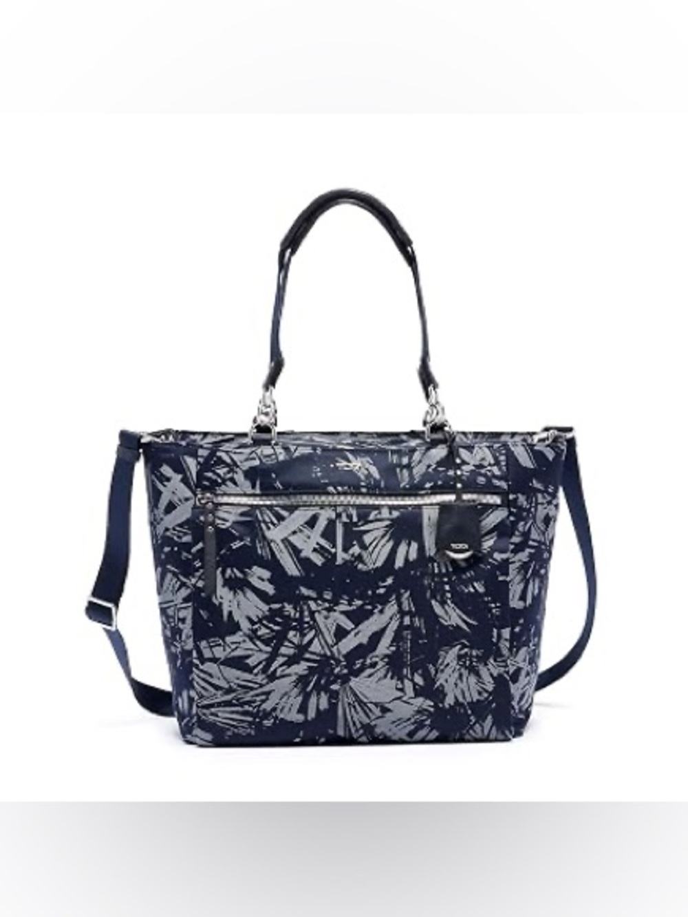 TUMI - Voyageur Torun Tote - Blue Palm Print - Picture 7 of 7